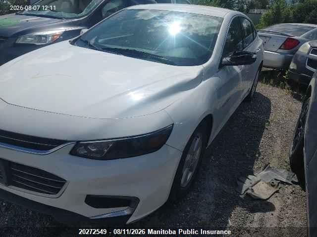 Продаж на аукціоні авто 2017 Chevrolet Malibu Lt, vin: 1G1ZE5ST2HF237684, номер лоту: 20272549