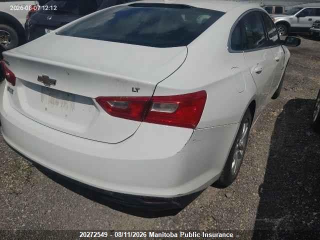 Продаж на аукціоні авто 2017 Chevrolet Malibu Lt, vin: 1G1ZE5ST2HF237684, номер лоту: 20272549