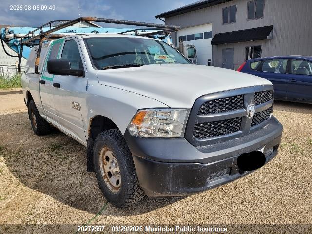 20272557 :رقم المزاد ، 1C6RR7FG4DS645049 vin ، 2013 Dodge Ram 1500 St Quad Cab مزاد بيع