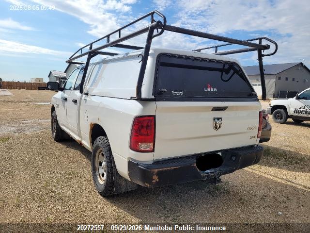 2013 Dodge Ram 1500 St Quad Cab მანქანა იყიდება აუქციონზე, vin: 1C6RR7FG4DS645049, აუქციონის ნომერი: 20272557
