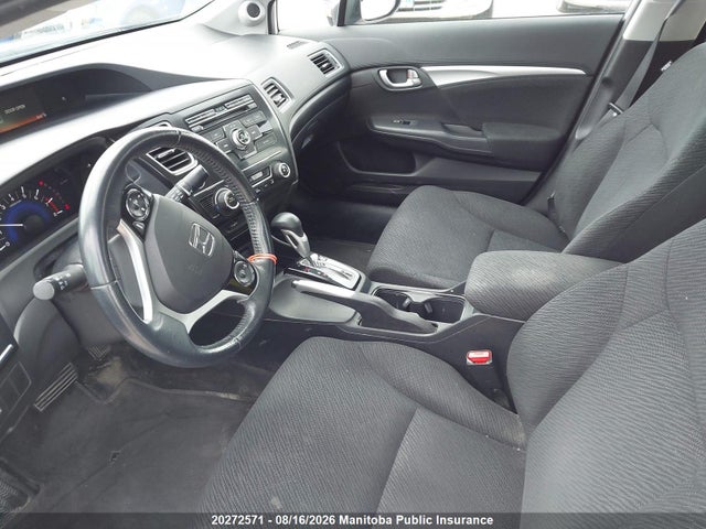 20272571 :رقم المزاد ، 2HGFB2F57DH024382 vin ، 2013 Honda Civic Ex مزاد بيع