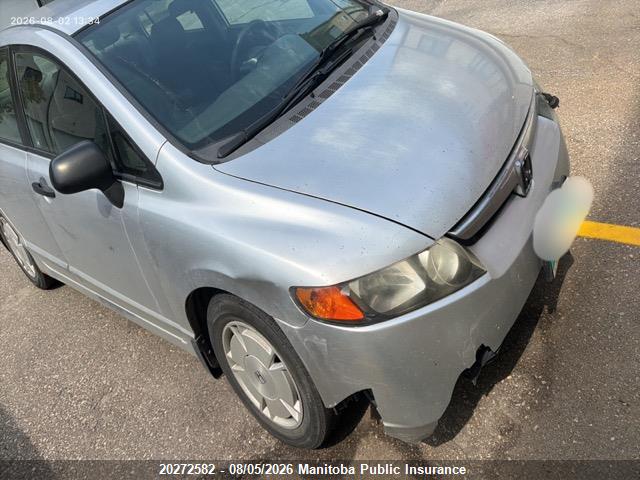 Auction sale of the 2008 Honda Civic Dx-g, vin: 2HGFA16458H122711, lot number: 20272582