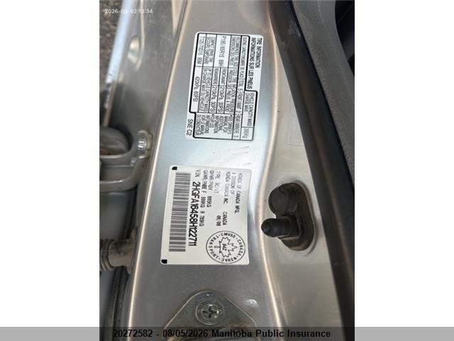 Auction sale of the 2008 Honda Civic Dx-g, vin: 2HGFA16458H122711, lot number: 20272582