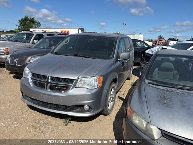 20272583 :رقم المزاد ، 2C4RDGDG4JR190937 vin ، 2018 Dodge Grand Caravan Crew مزاد بيع