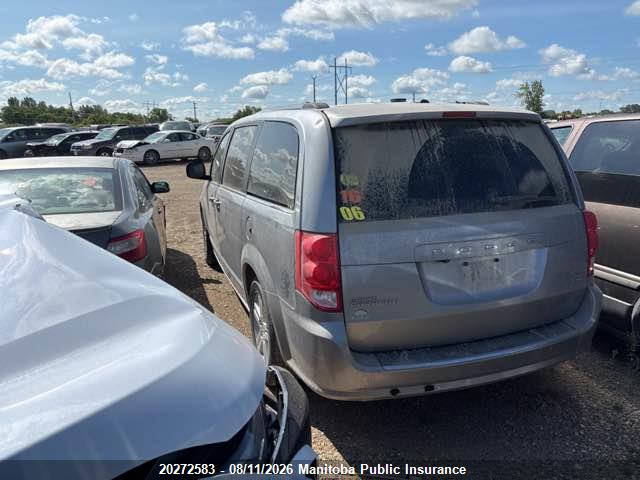 20272583 :رقم المزاد ، 2C4RDGDG4JR190937 vin ، 2018 Dodge Grand Caravan Crew مزاد بيع