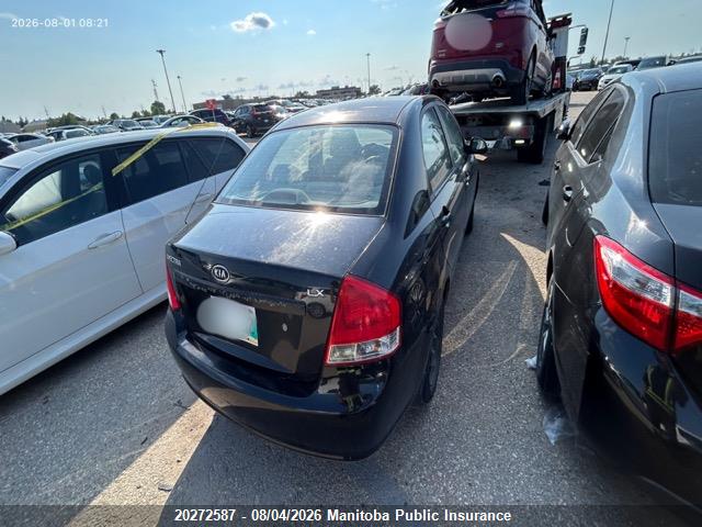 20272587 :رقم المزاد ، KNAFE121185517021 vin ، 2008 Kia Spectra Lx مزاد بيع