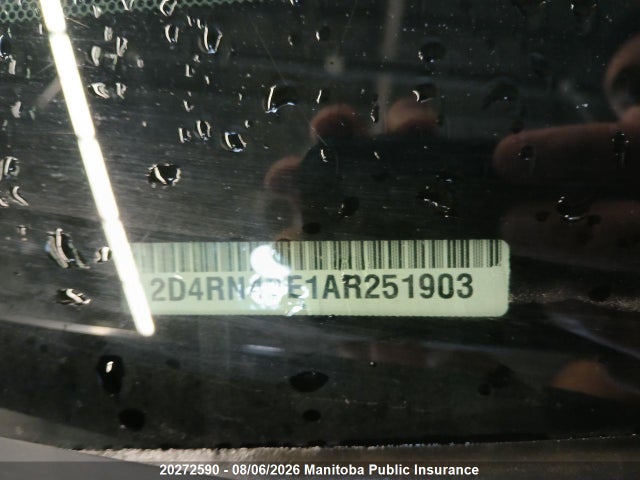 2010 Dodge Grand Caravan Se მანქანა იყიდება აუქციონზე, vin: 2D4RN4DE1AR251903, აუქციონის ნომერი: 20272590