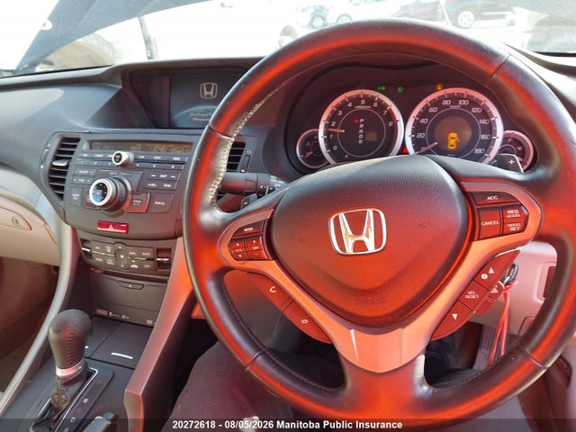 20272618 :رقم المزاد ، CU21003510 vin ، 2009 Honda Accord Touring مزاد بيع