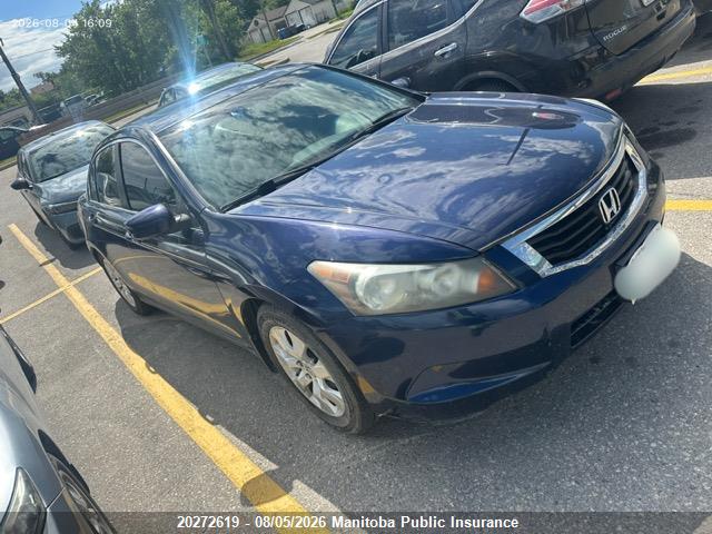 Aukcja sprzedaży 2008 Honda Accord Ex, vin: 1HGCP26738A800419, numer aukcji: 20272619