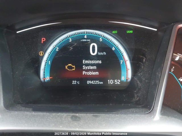 Продаж на аукціоні авто 2018 Honda Civic Ex, vin: 2HGFC2F8XJH017705, номер лоту: 20272638