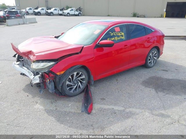 Продаж на аукціоні авто 2018 Honda Civic Ex, vin: 2HGFC2F8XJH017705, номер лоту: 20272638