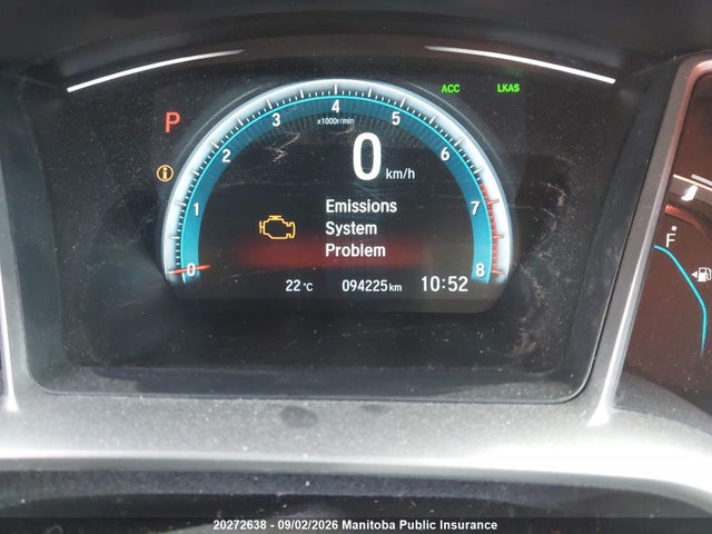 Продаж на аукціоні авто 2018 Honda Civic Ex, vin: 2HGFC2F8XJH017705, номер лоту: 20272638