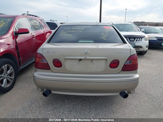 Auction sale of the 1998 Lexus Gs 400, vin: JT8BH68X1W0002207, lot number: 20272648