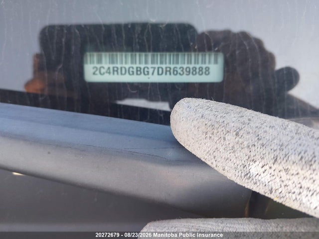 20272679 :رقم المزاد ، 2C4RDGBG7DR639888 vin ، 2013 Dodge Grand Caravan Se مزاد بيع