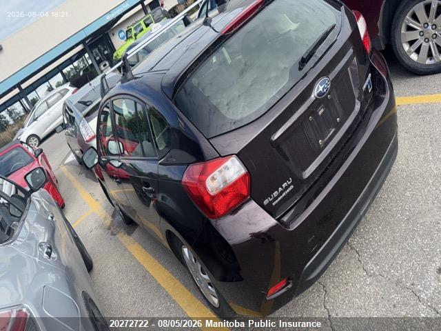 20272722 :رقم المزاد ، JF1GPAC66CH233554 vin ، 2012 Subaru Impreza 2.0i مزاد بيع