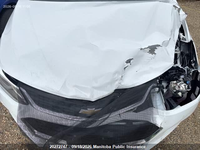 Продажа на аукционе авто 2018 Chevrolet Cruze Lt Turbo, vin: 1G1BE5SM2J7247058, номер лота: 20272747