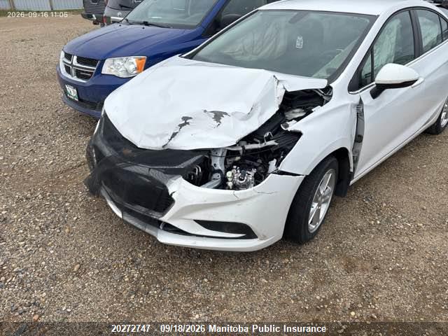 Продажа на аукционе авто 2018 Chevrolet Cruze Lt Turbo, vin: 1G1BE5SM2J7247058, номер лота: 20272747