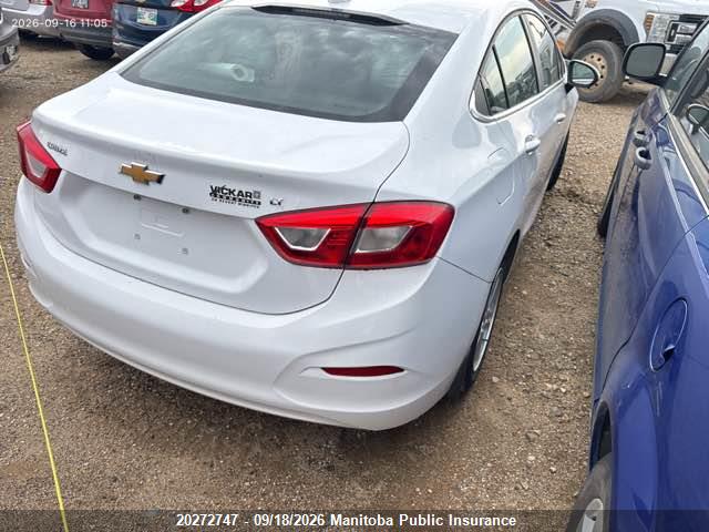 Продажа на аукционе авто 2018 Chevrolet Cruze Lt Turbo, vin: 1G1BE5SM2J7247058, номер лота: 20272747