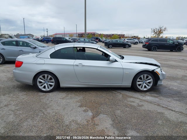 2011 Bmw 328i Cabriolet მანქანა იყიდება აუქციონზე, vin: WBADW3C59BE537574, აუქციონის ნომერი: 20272748