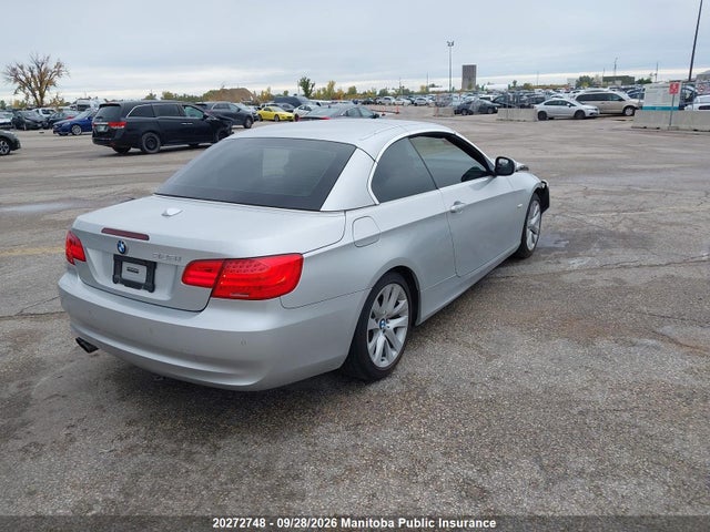 2011 Bmw 328i Cabriolet მანქანა იყიდება აუქციონზე, vin: WBADW3C59BE537574, აუქციონის ნომერი: 20272748