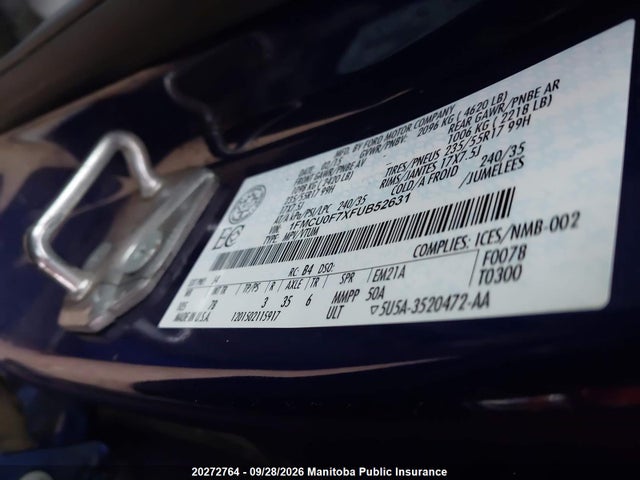 Ford ESCAPE S 2015 1FMCU0F7XFUB52631 Image 9