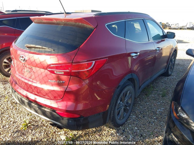 2013 Hyundai Santa Fe 2.0t მანქანა იყიდება აუქციონზე, vin: 5XYZU3LA6DG030959, აუქციონის ნომერი: 20272769