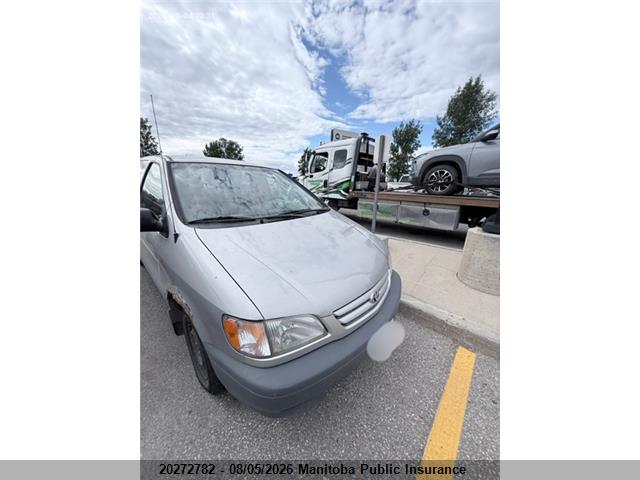 Aukcja sprzedaży 2001 Toyota Sienna Ce V6, vin: 4T3ZF19C81U379528, numer aukcji: 20272782