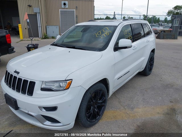 Aukcja sprzedaży 2015 Jeep Grand Cherokee Summit, vin: 1C4RJFJMXFC708577, numer aukcji: 20272785