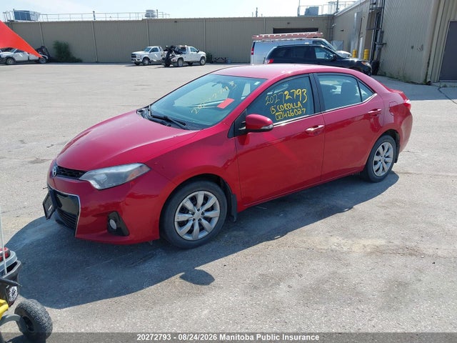 Toyota Corolla S 2015 2T1BURHE0FC426027 Image 2