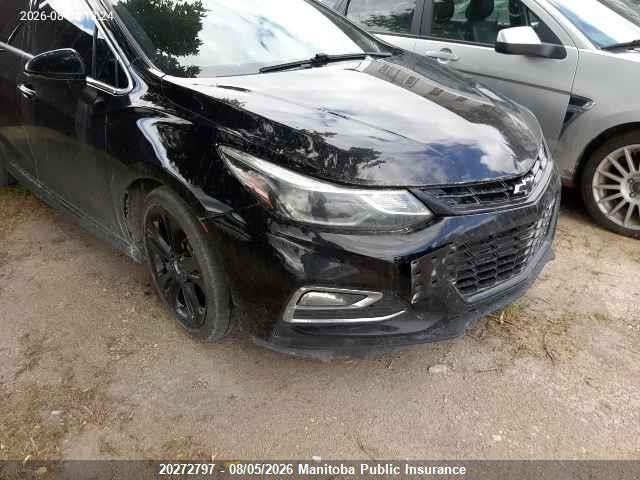 20272797 :رقم المزاد ، 1G1BF5SM4H7171415 vin ، 2017 Chevrolet Cruze Lt Turbo مزاد بيع