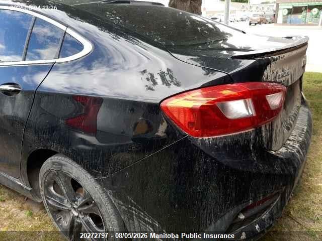 20272797 :رقم المزاد ، 1G1BF5SM4H7171415 vin ، 2017 Chevrolet Cruze Lt Turbo مزاد بيع