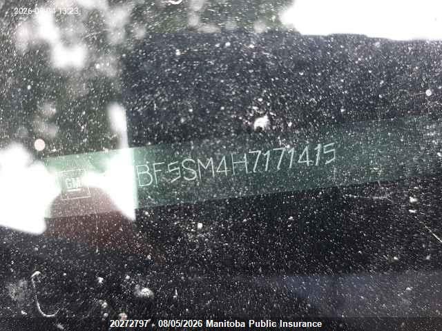 20272797 :رقم المزاد ، 1G1BF5SM4H7171415 vin ، 2017 Chevrolet Cruze Lt Turbo مزاد بيع