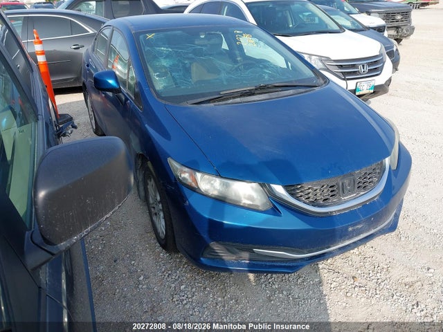 Продажа на аукционе авто 2013 Honda Civic Lx, vin: 2HGFB2F40DH017491, номер лота: 20272808