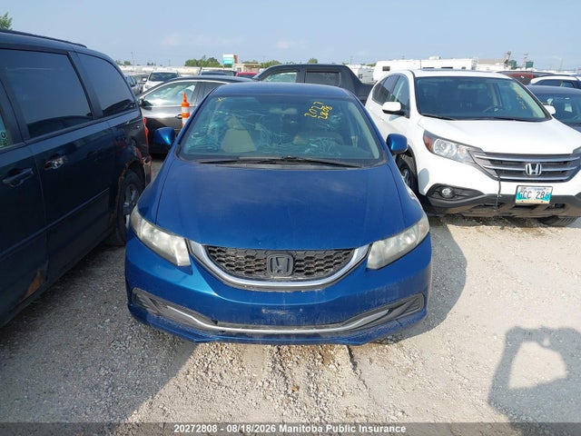 Продажа на аукционе авто 2013 Honda Civic Lx, vin: 2HGFB2F40DH017491, номер лота: 20272808
