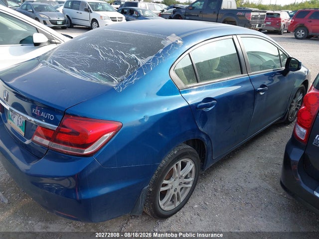 Продажа на аукционе авто 2013 Honda Civic Lx, vin: 2HGFB2F40DH017491, номер лота: 20272808