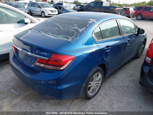 Продажа на аукционе авто 2013 Honda Civic Lx, vin: 2HGFB2F40DH017491, номер лота: 20272808