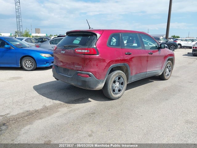 Продаж на аукціоні авто 2014 Jeep Cherokee Sport, vin: 1C4PJLAB8EW302640, номер лоту: 20272837