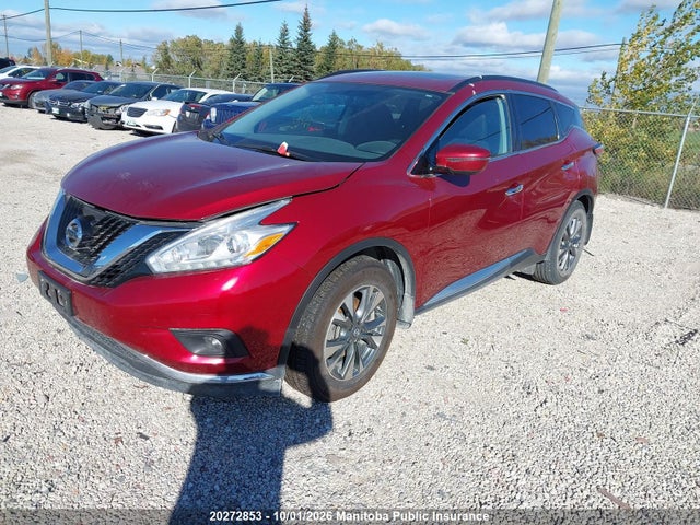 20272853 :رقم المزاد ، 5N1AZ2MH7HN189343 vin ، 2017 Nissan Murano Sv مزاد بيع