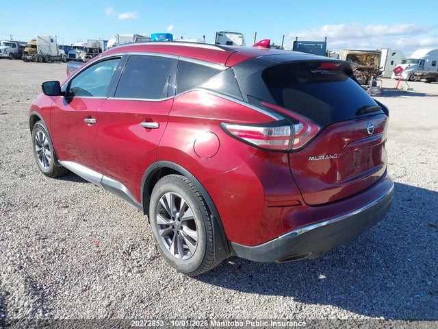 20272853 :رقم المزاد ، 5N1AZ2MH7HN189343 vin ، 2017 Nissan Murano Sv مزاد بيع