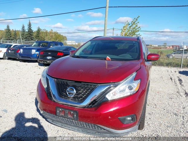 20272853 :رقم المزاد ، 5N1AZ2MH7HN189343 vin ، 2017 Nissan Murano Sv مزاد بيع