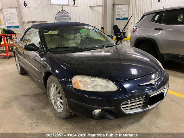 Auction sale of the 2002 Chrysler Sebring Limited, vin: 1C3EL65R42N269846, lot number: 20272857
