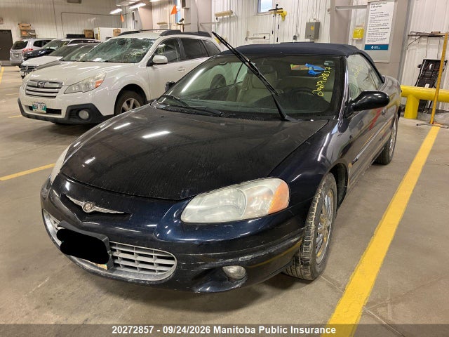 2002 Chrysler Sebring Limited მანქანა იყიდება აუქციონზე, vin: 1C3EL65R42N269846, აუქციონის ნომერი: 20272857