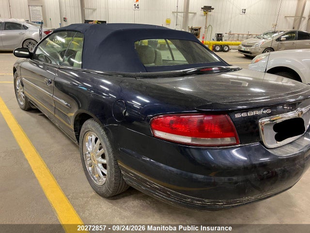 2002 Chrysler Sebring Limited მანქანა იყიდება აუქციონზე, vin: 1C3EL65R42N269846, აუქციონის ნომერი: 20272857