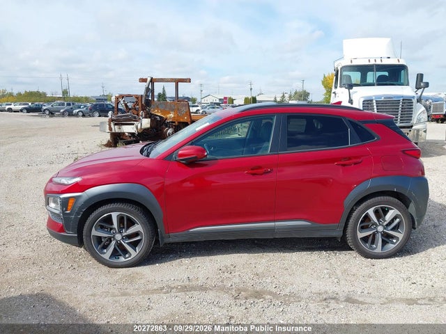 20272863 :رقم المزاد ، KM8K5CA52KU394016 vin ، 2019 Hyundai Kona Ultimate 1.6t مزاد بيع