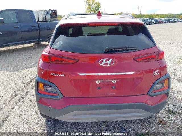 20272863 :رقم المزاد ، KM8K5CA52KU394016 vin ، 2019 Hyundai Kona Ultimate 1.6t مزاد بيع