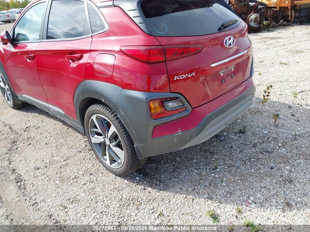 20272863 :رقم المزاد ، KM8K5CA52KU394016 vin ، 2019 Hyundai Kona Ultimate 1.6t مزاد بيع