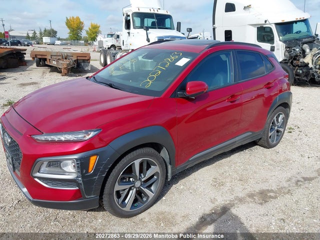 20272863 :رقم المزاد ، KM8K5CA52KU394016 vin ، 2019 Hyundai Kona Ultimate 1.6t مزاد بيع