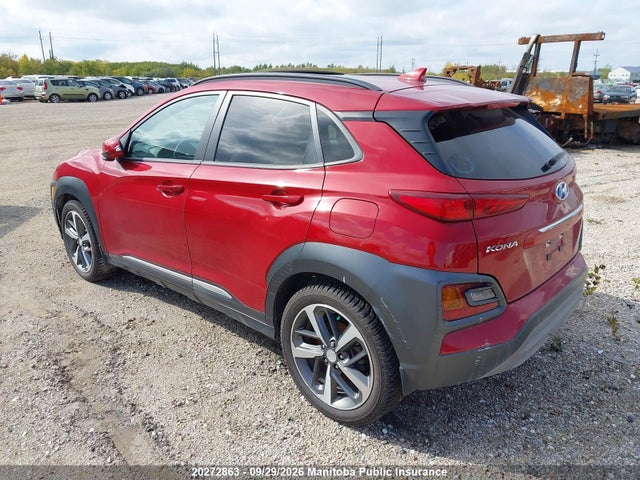 20272863 :رقم المزاد ، KM8K5CA52KU394016 vin ، 2019 Hyundai Kona Ultimate 1.6t مزاد بيع