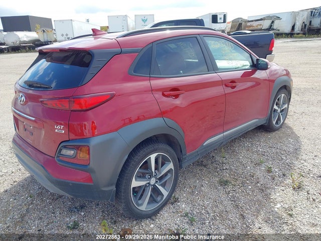 20272863 :رقم المزاد ، KM8K5CA52KU394016 vin ، 2019 Hyundai Kona Ultimate 1.6t مزاد بيع
