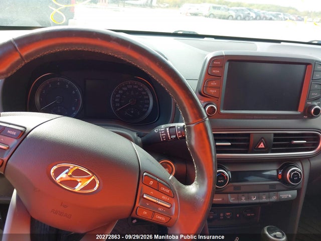 20272863 :رقم المزاد ، KM8K5CA52KU394016 vin ، 2019 Hyundai Kona Ultimate 1.6t مزاد بيع